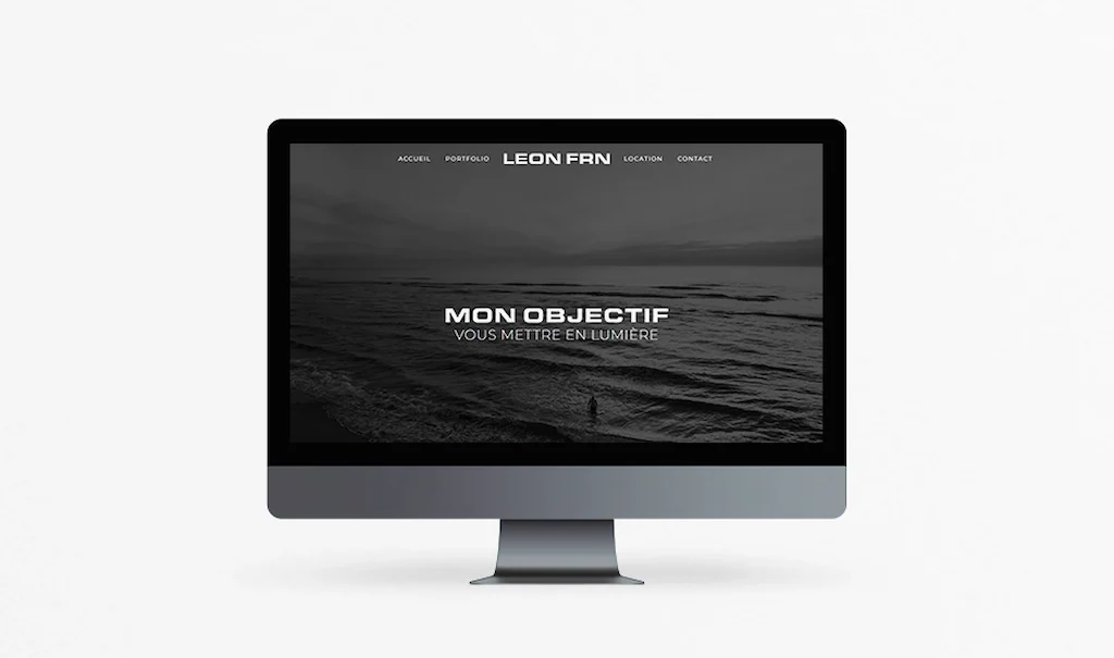 Création de site internet pour Léon FRN par Intrig