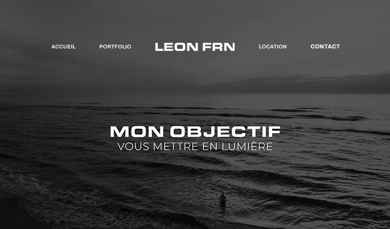 Un portfolio minimaliste et une expérience 3D immersive